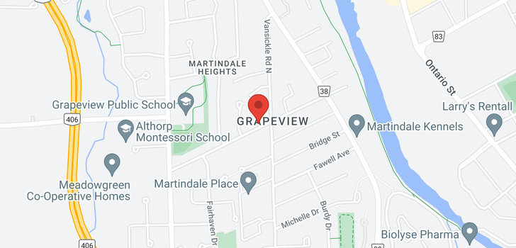 map of 42A GRAPEVIEW Drive